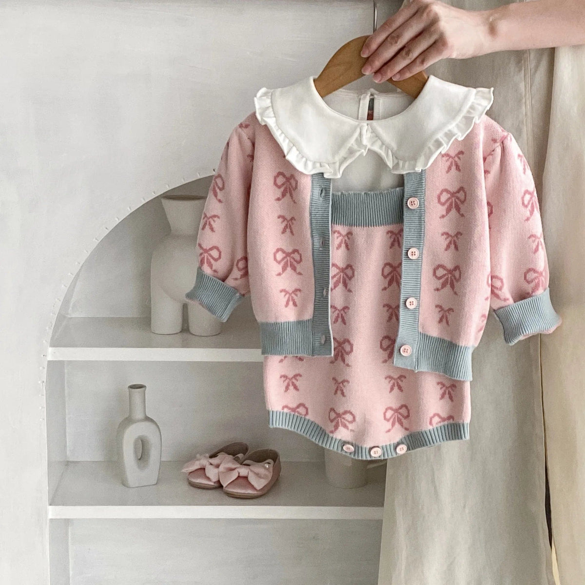 Autumn Suspenders Knitted