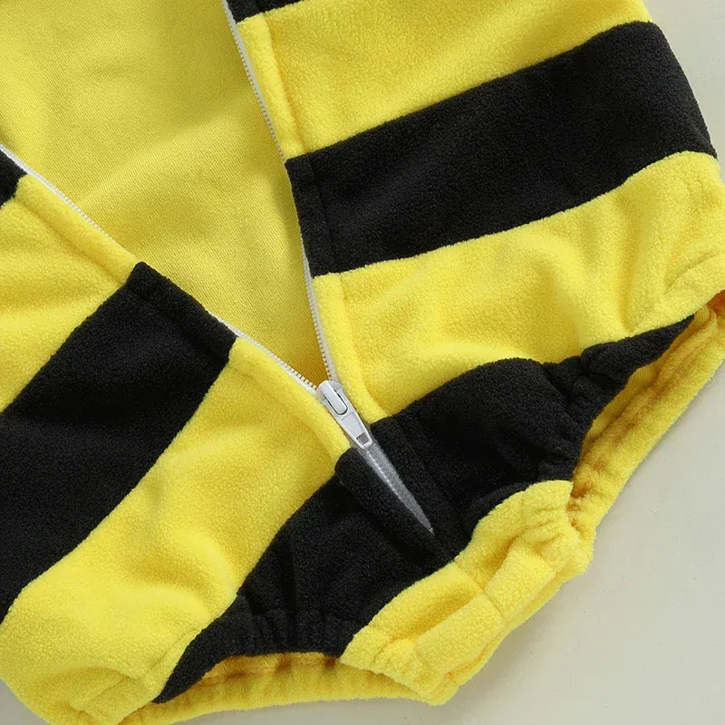Baby Bee Halloween Costume Romper & Socks Set 0–24 Months