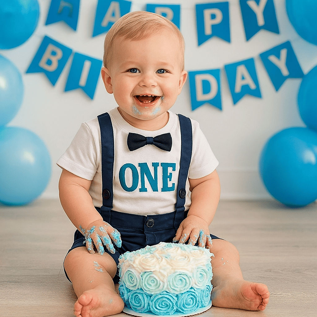 Baby Boy 1st Birthday Outfit