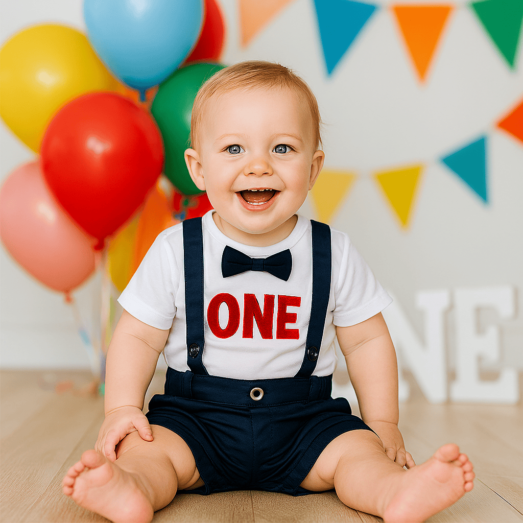 Baby Boy 1st Birthday Outfit