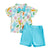 Blue / 6-2M Baby Boy Easter Outfit