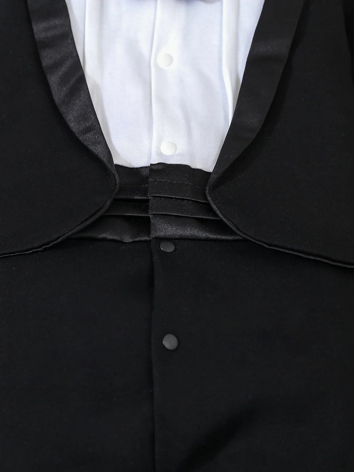 Price: 10735.00 Rs SOBOWO Baby Boys' Dress Shirt Bodysuit, Infant Gentleman Lon
