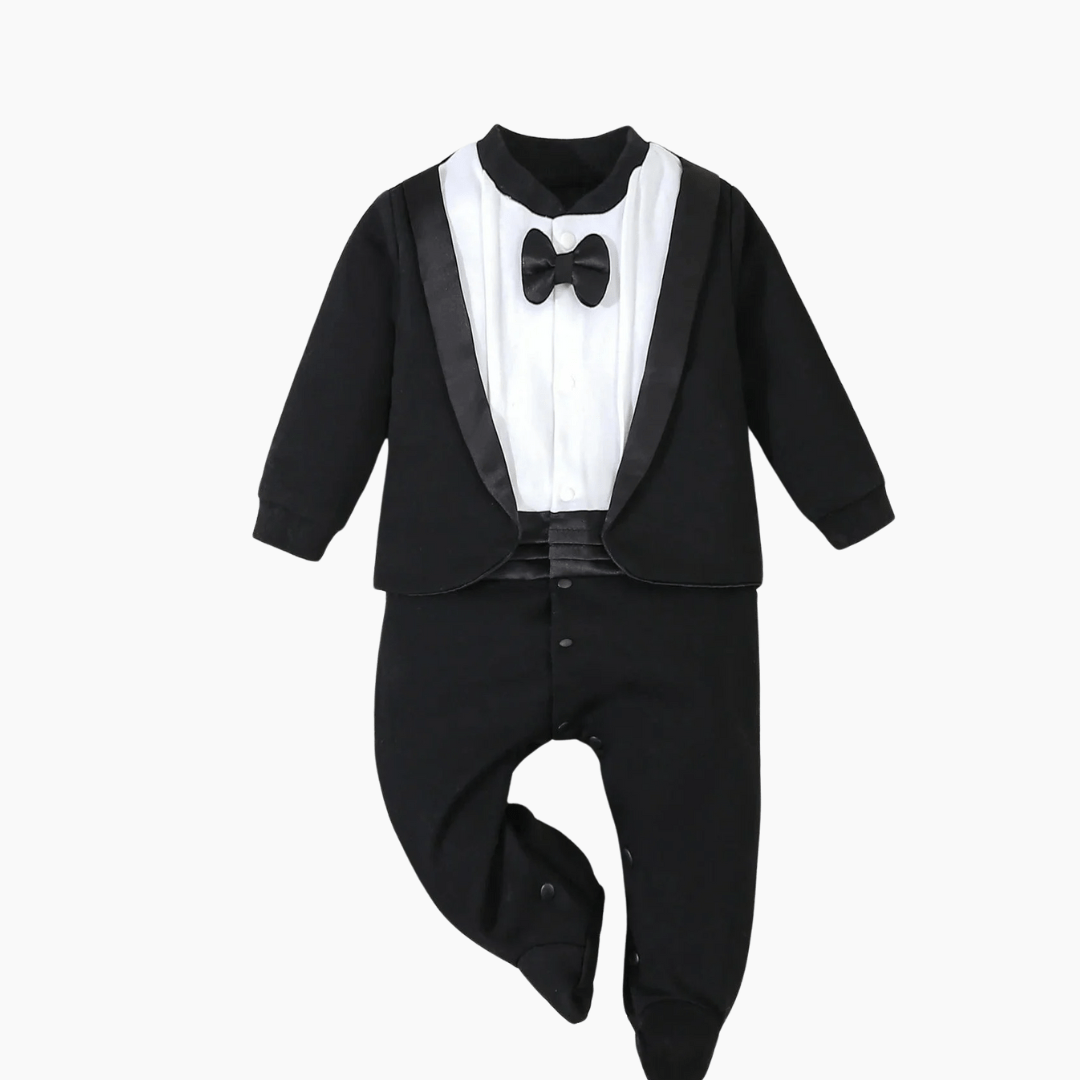 Boy's Clothing Baby Boy Formal Gentleman Romper Outfit