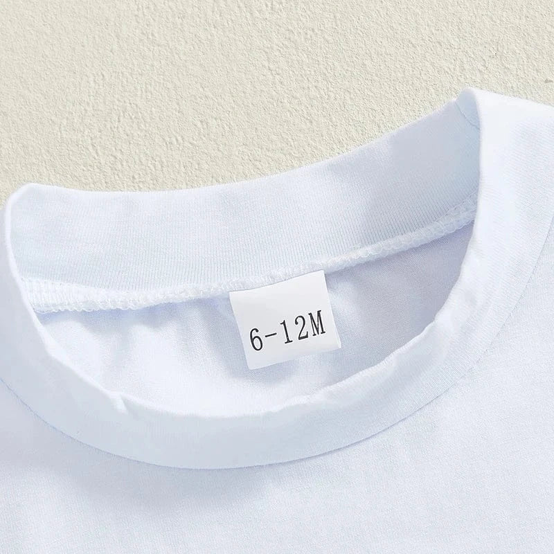 Baby Boy Golf Shirt and Plaid Shorts Set