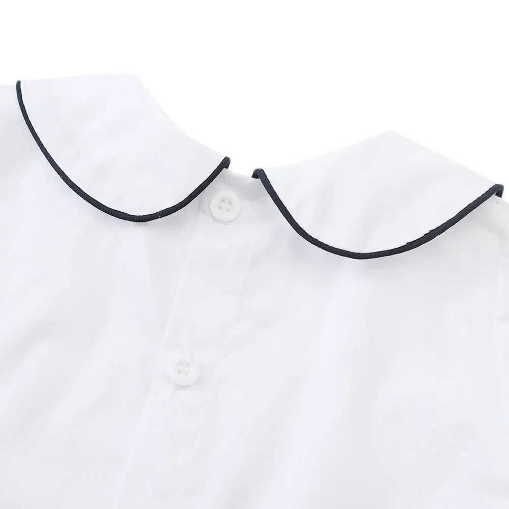 Baby Boy Sailboat Smocked Outfit