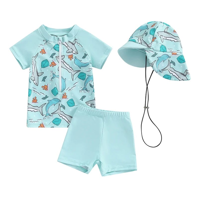 Blue / 3-4 Years Baby Boys Swimsuit