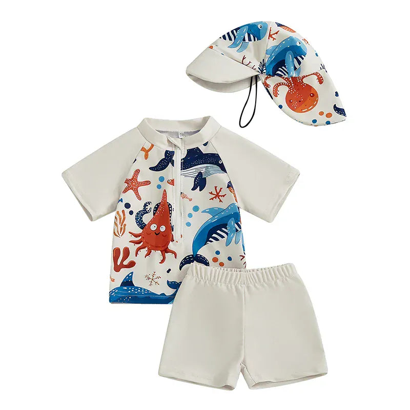 C / 0-6M Baby Boys Swimsuit Se
