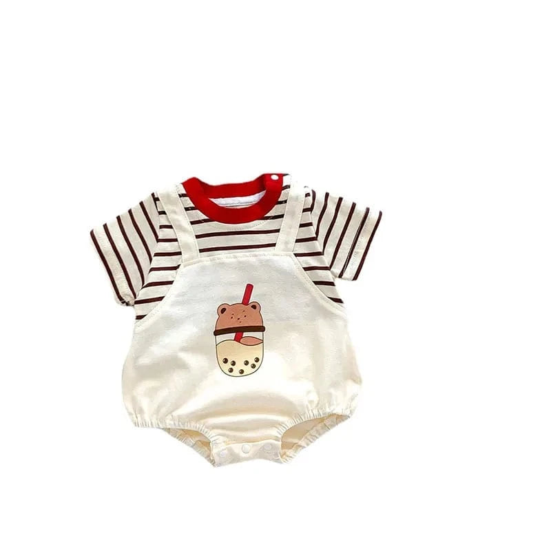 Romper Baby Bubble Tea Romper