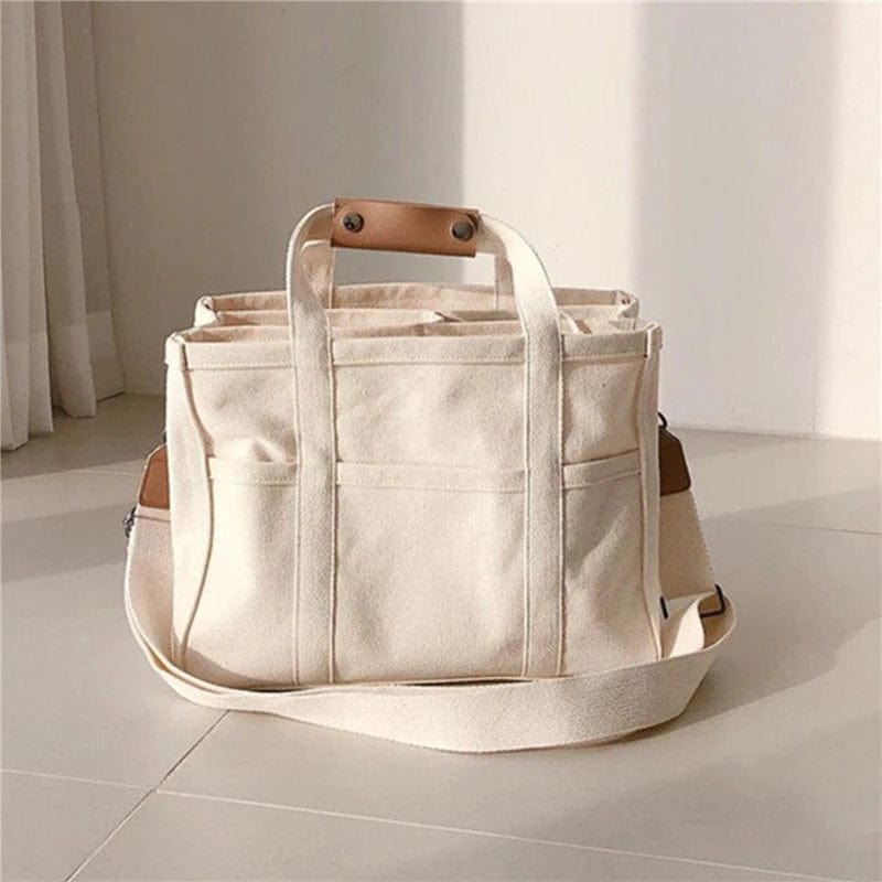 Beige Baby Diaper Bag Mommy Maternity