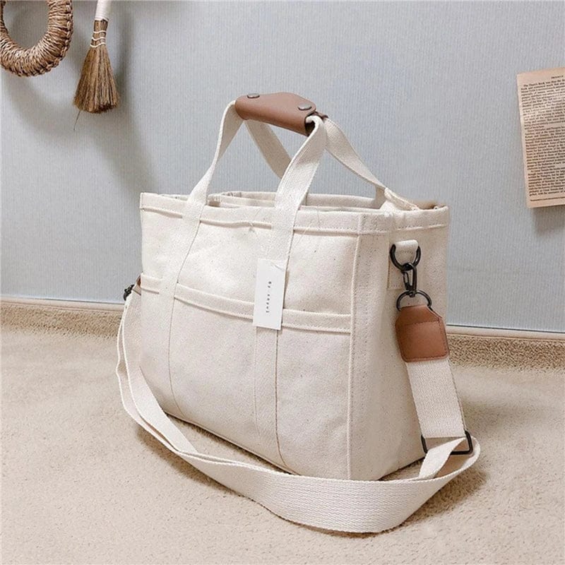 Beige Baby Diaper Bag Mommy Maternity