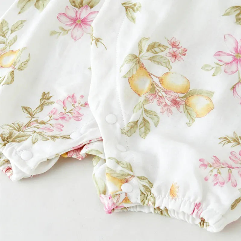 Baby Double Layer Muslin Kimono Onesie