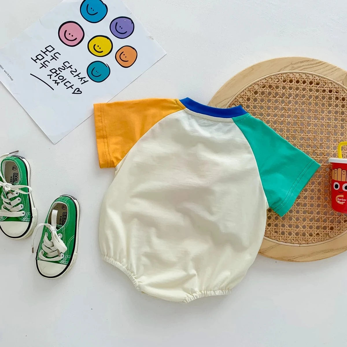 Boy's Clothing Baby French Fries Romper