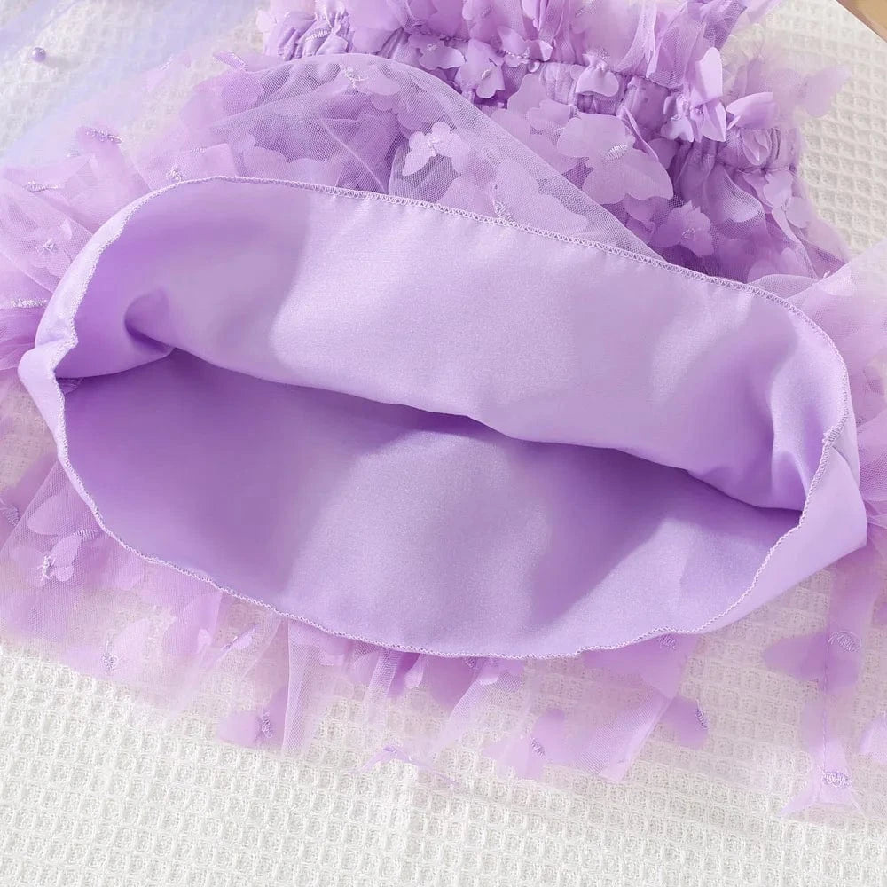 Baby Girl Butterfly Mesh Dress