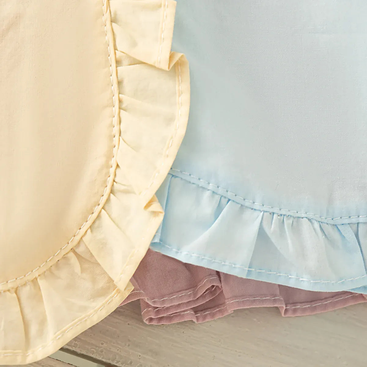 Baby Girl Candy Color-Block Tulle Party Dress
