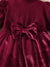 Girl's Clothing Baby Girl High Neck Bow Dress