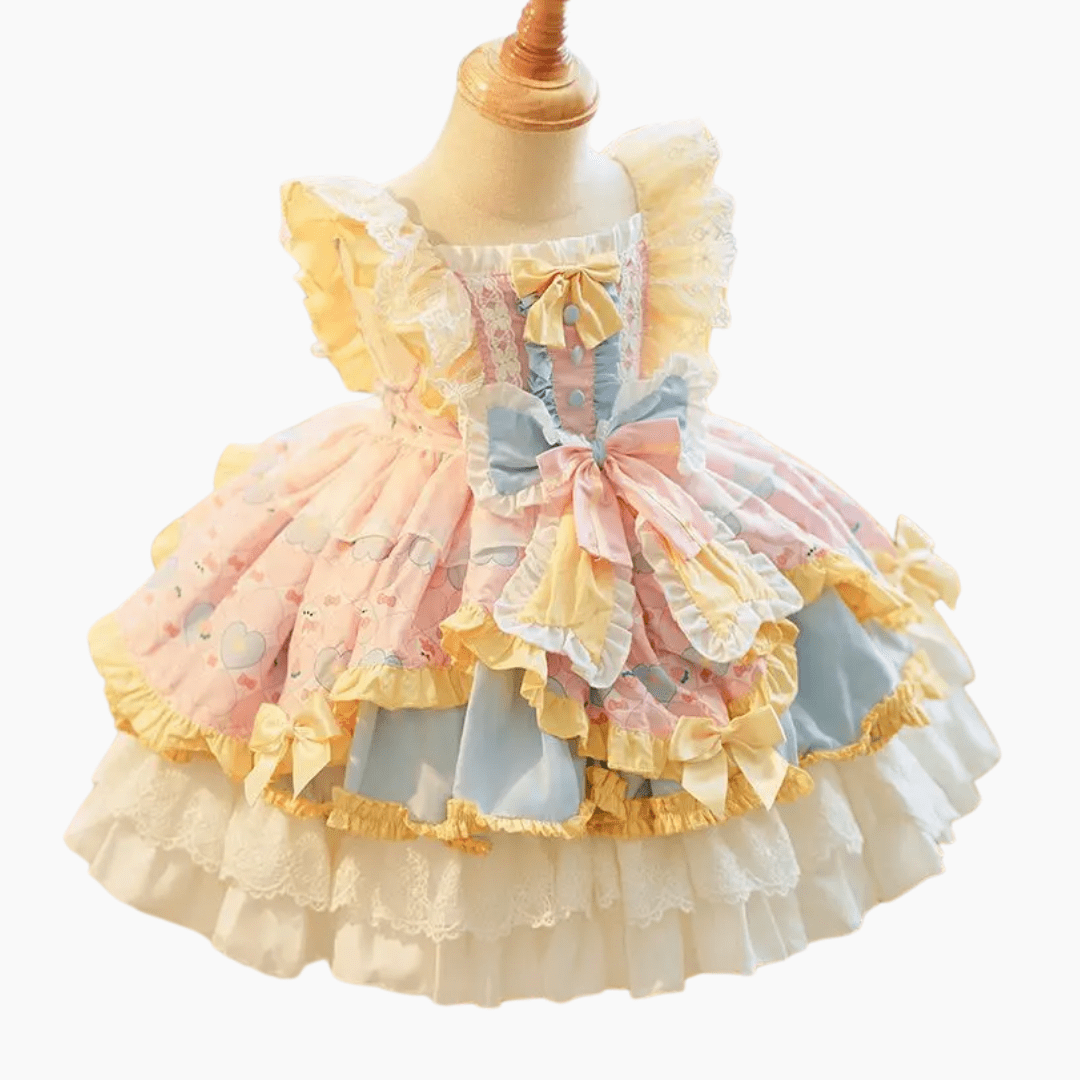 Baby Girl Princess Lolita Birthday Dress - Momorii Baby Girl Princess Lolita Birthday Dress - Momorii