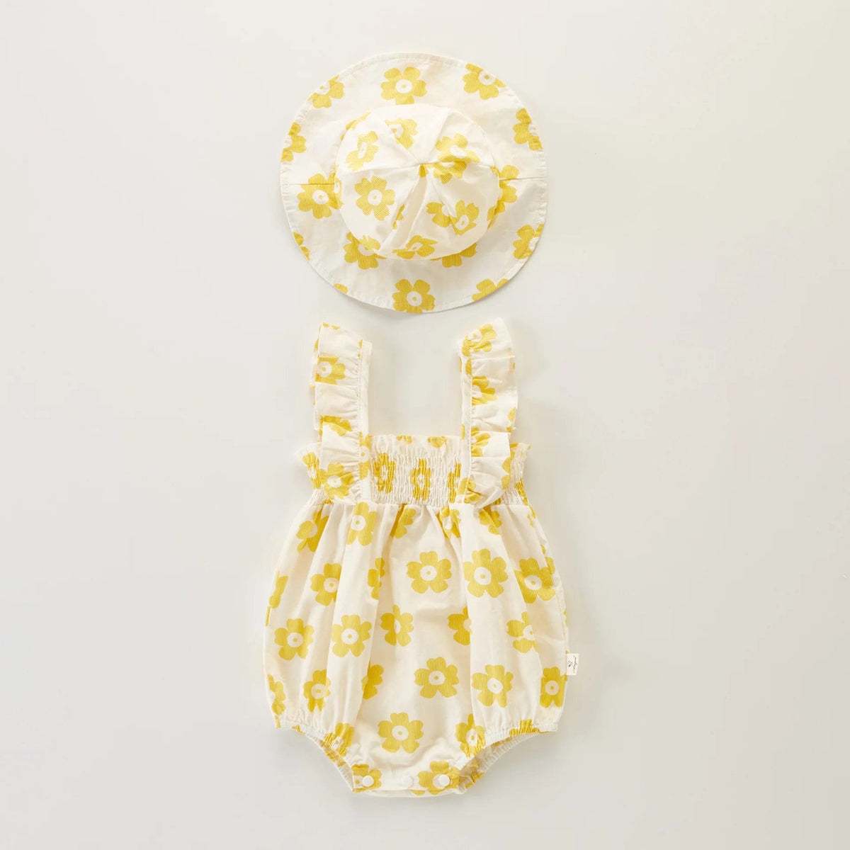 Yellow / 3M Baby Girl Romper