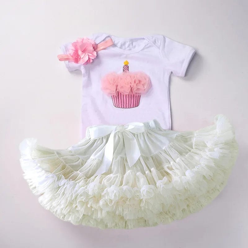 style 18 / 9M Baby Girls Tutu Cupcake