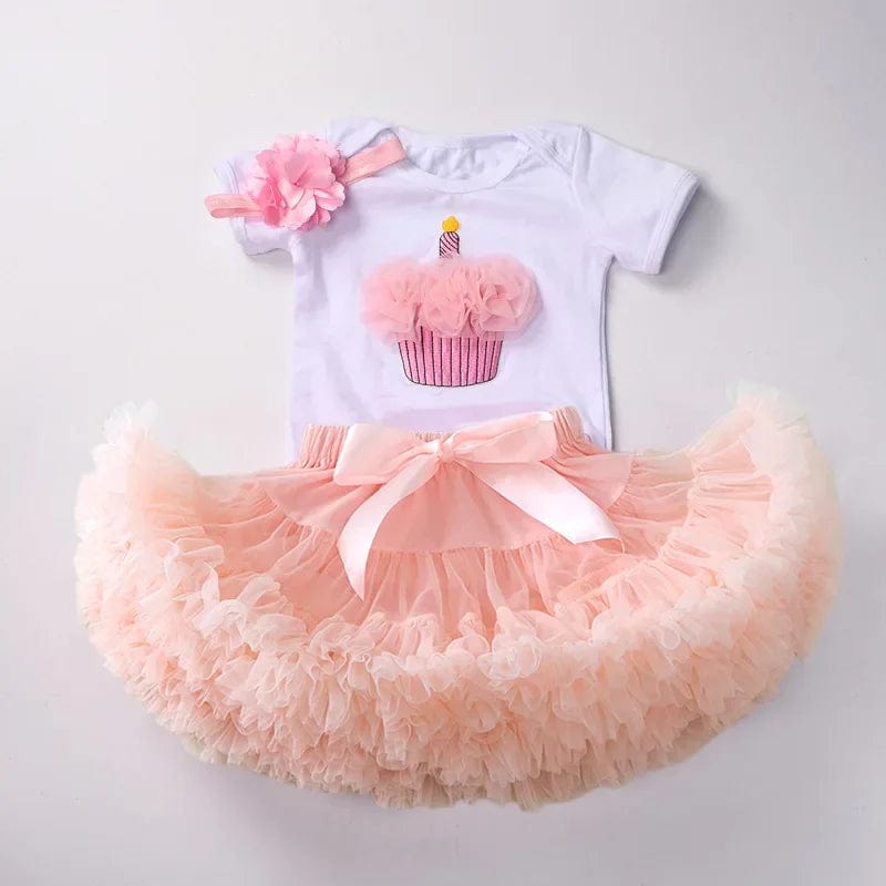 style 20 / 9M Baby Girls Tutu Cupcake