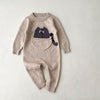 Cat / 0-6M 66cm Baby Knitted Jumpsuit Cotton