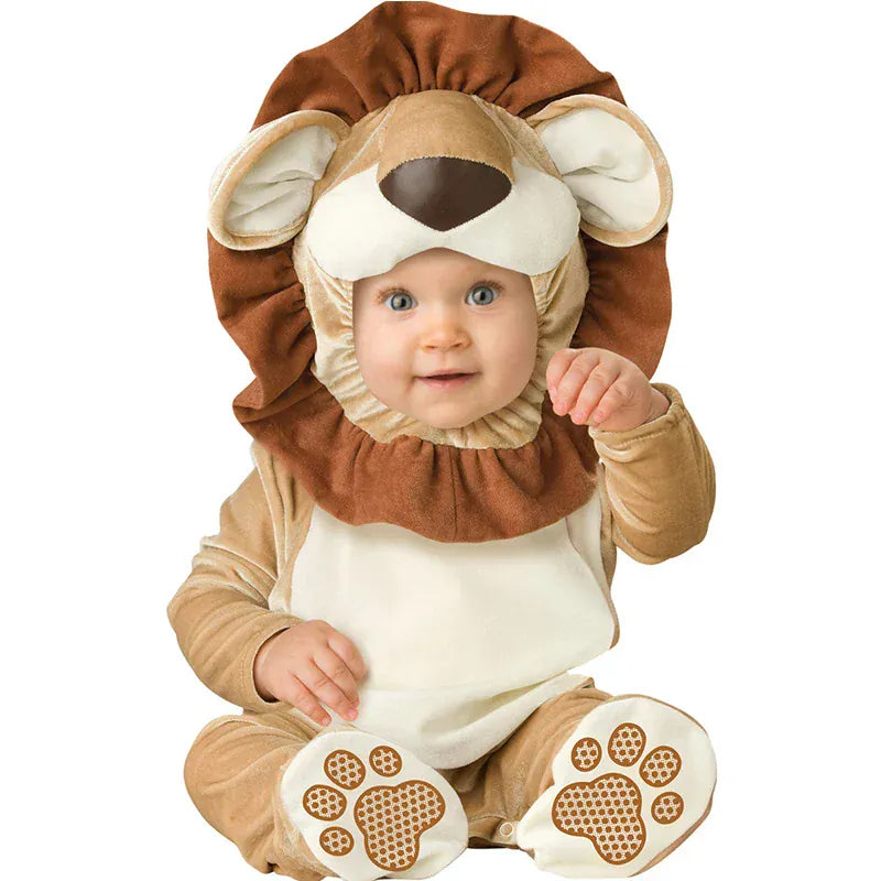 3-6M Baby Lion Costume Romper