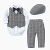 Boy&#39;s Clothing Baby Plaid Formal Outfit