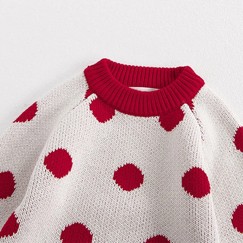 Baby Polka Dot Sweater