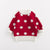 White dot / 3-6M Baby Polka Dot Sweater