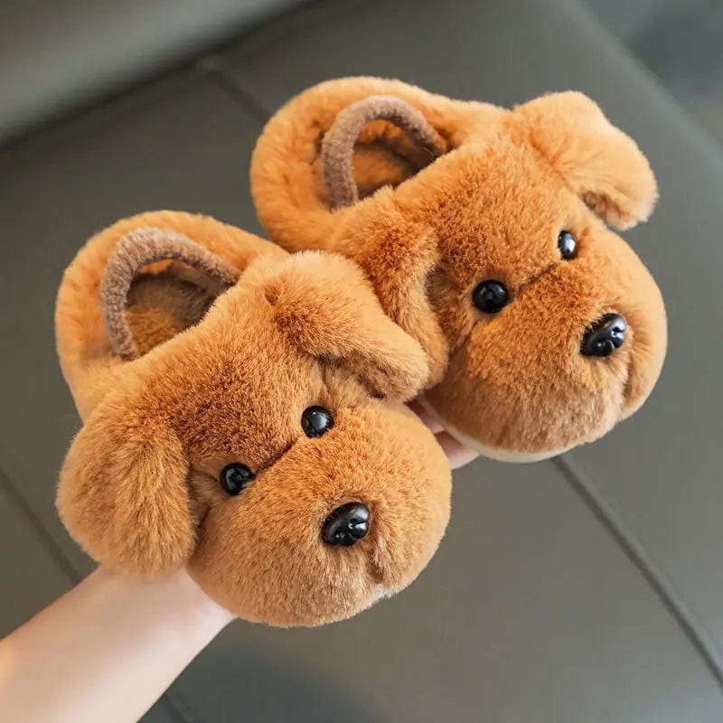 Kids dog deals slippers