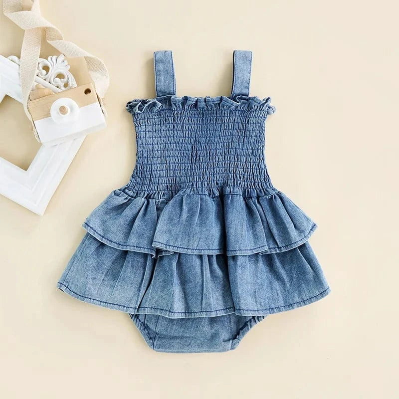 Blue / 0-3M Baby Summer Clothes Girl