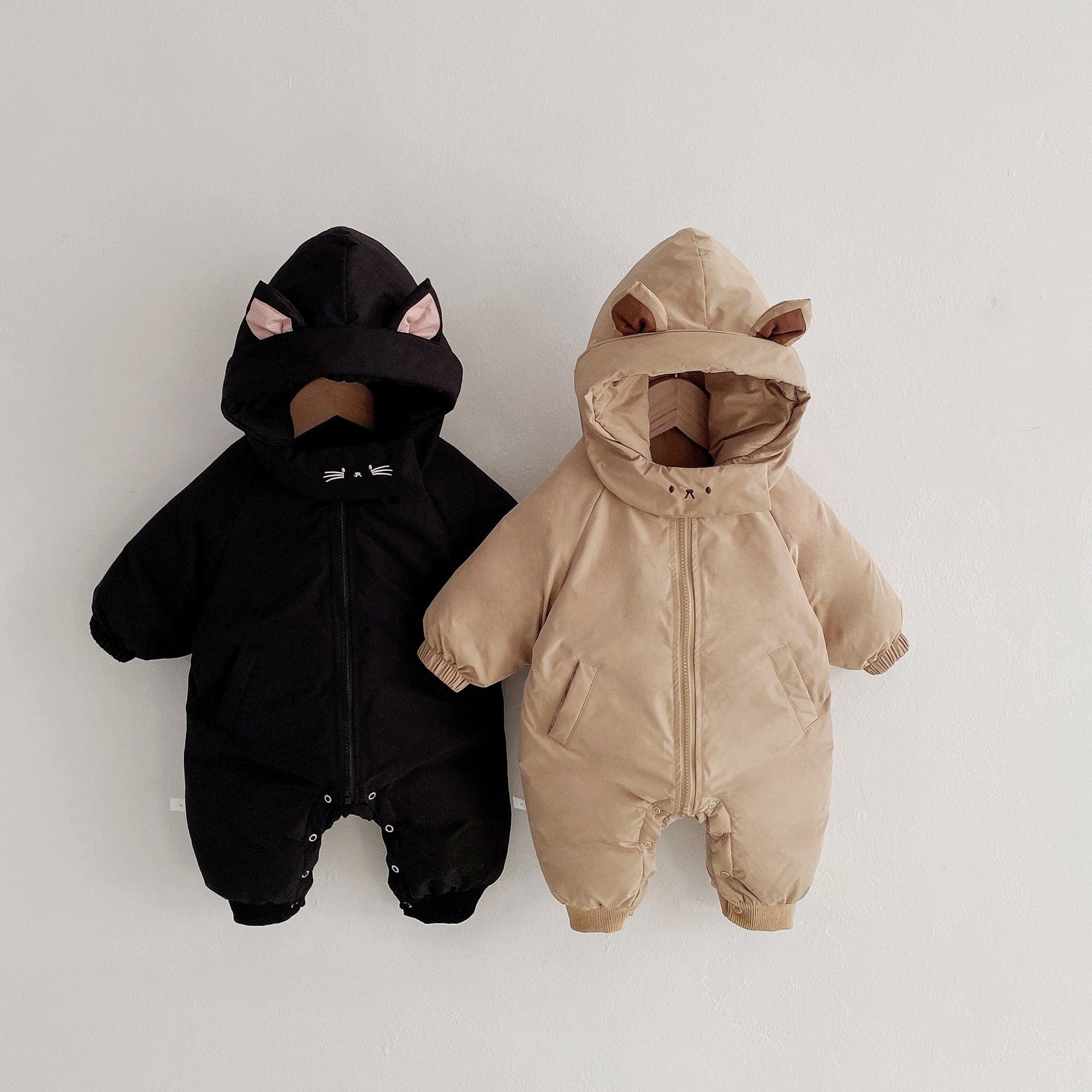 Baby Thicken Warm Rompers