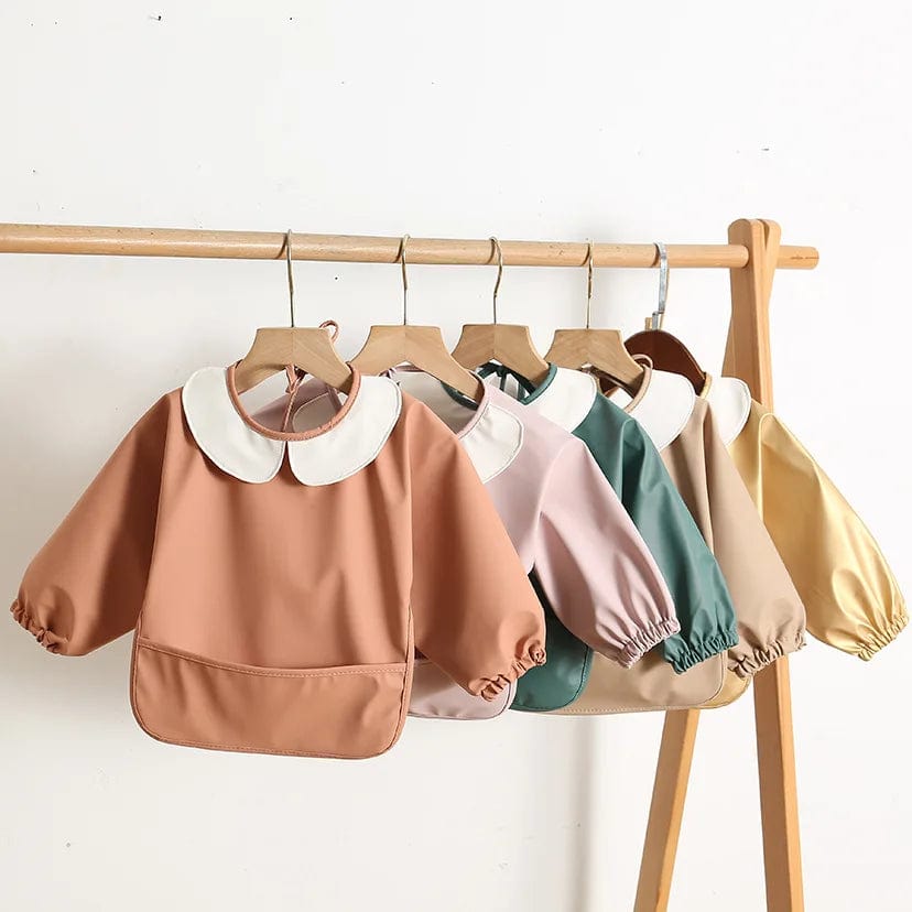 Baby Waterproof Long Sleeve Bib