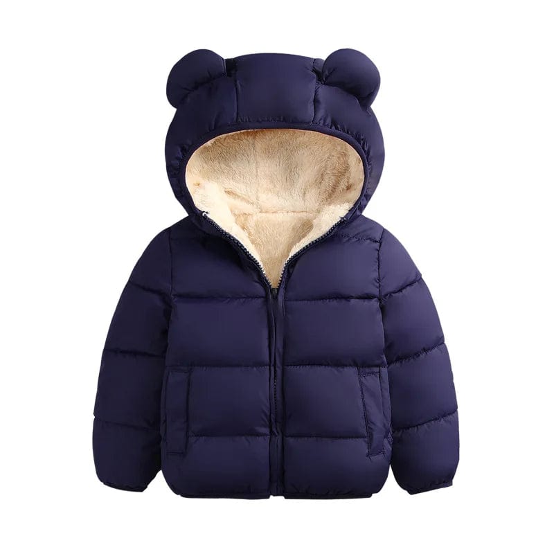 Navy Blue / 3-6M Baby Winter Coat