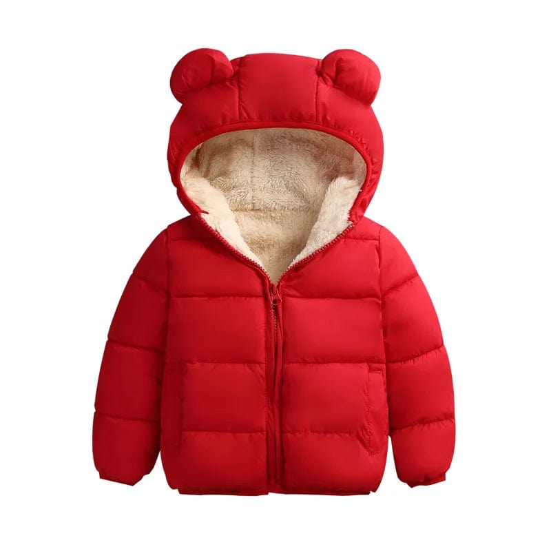 Red / 3-6M Baby Winter Coat