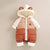 Coffee / 6-9M / CHINA Baby Winter Hooded Romper