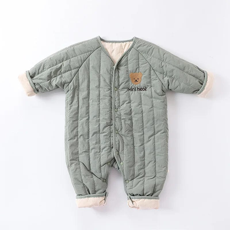 green / 66CM Bear Jumpsuit Long Sleeve