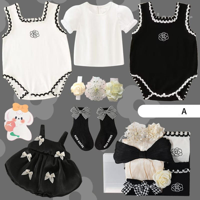 Black and White Baby Gift Set