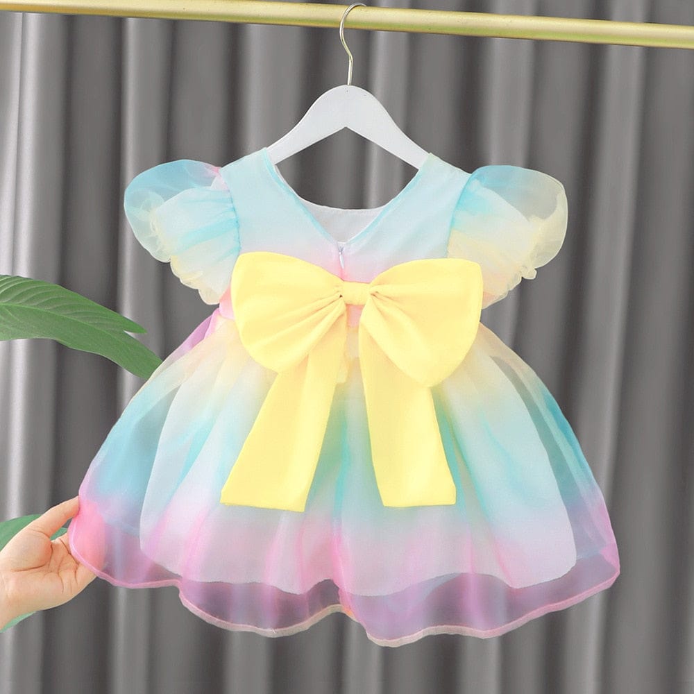 A / 80CM Bow Dress Birthday