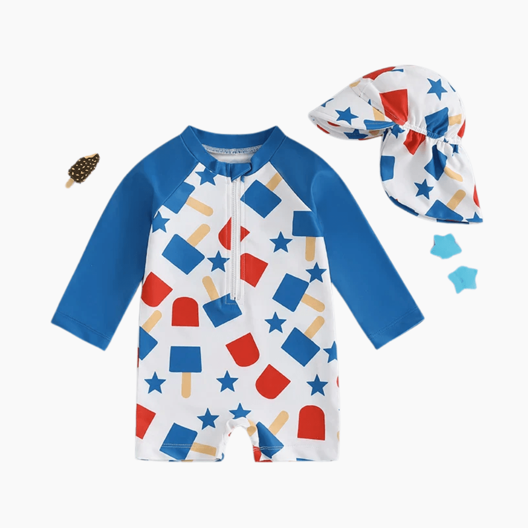 Boy Rash Guard Swimsuit