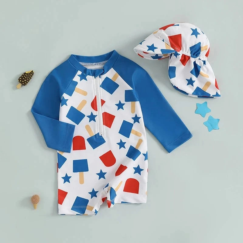 Boy Rash Guard Swimsuit