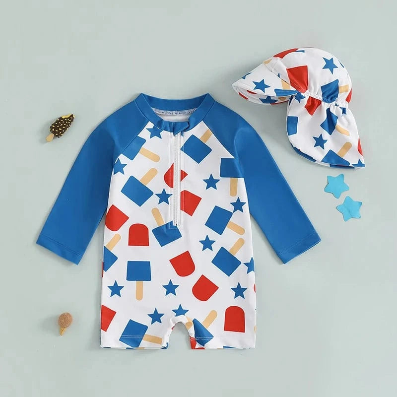 Boy Rash Guard Swimsuit