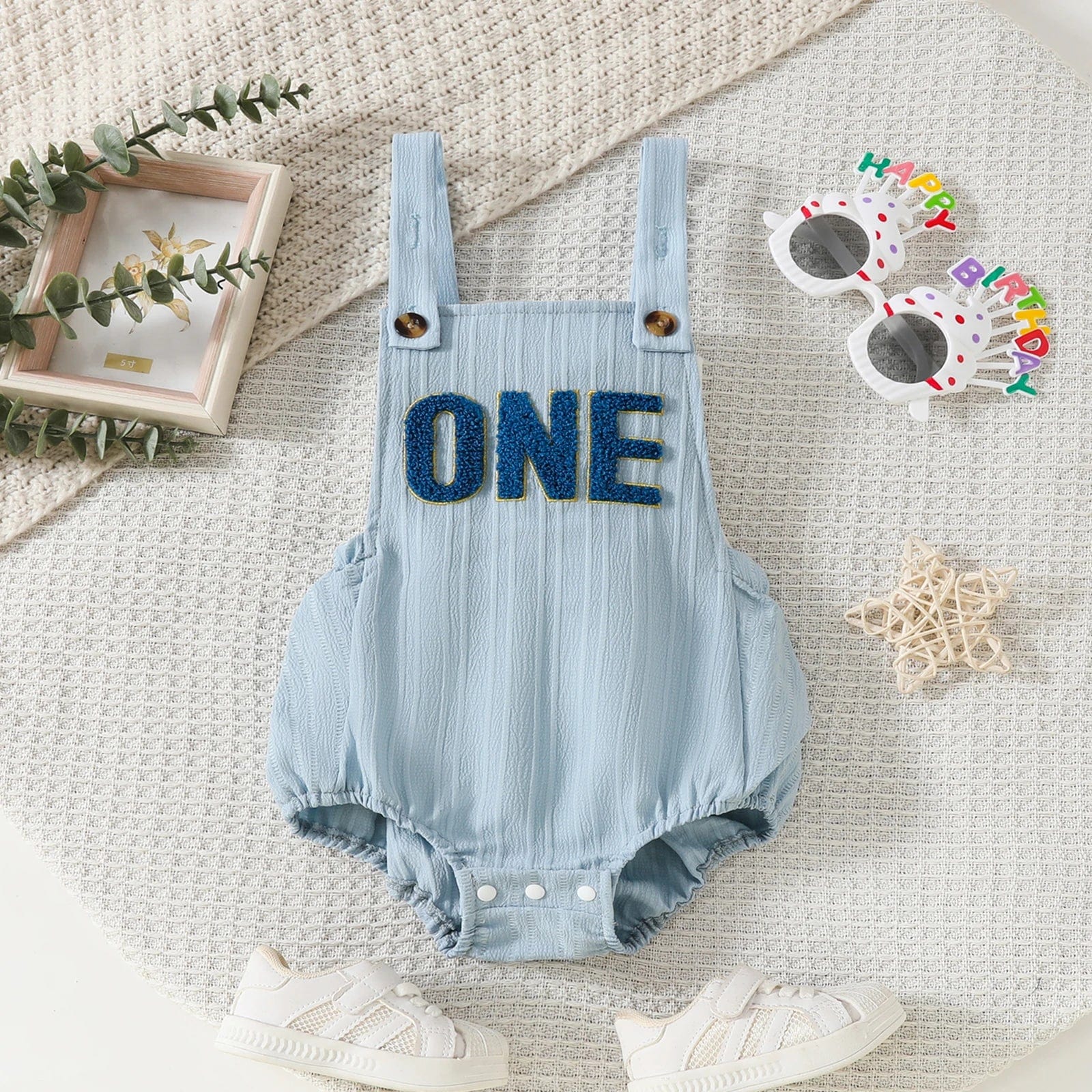 Boys Birthday Romper