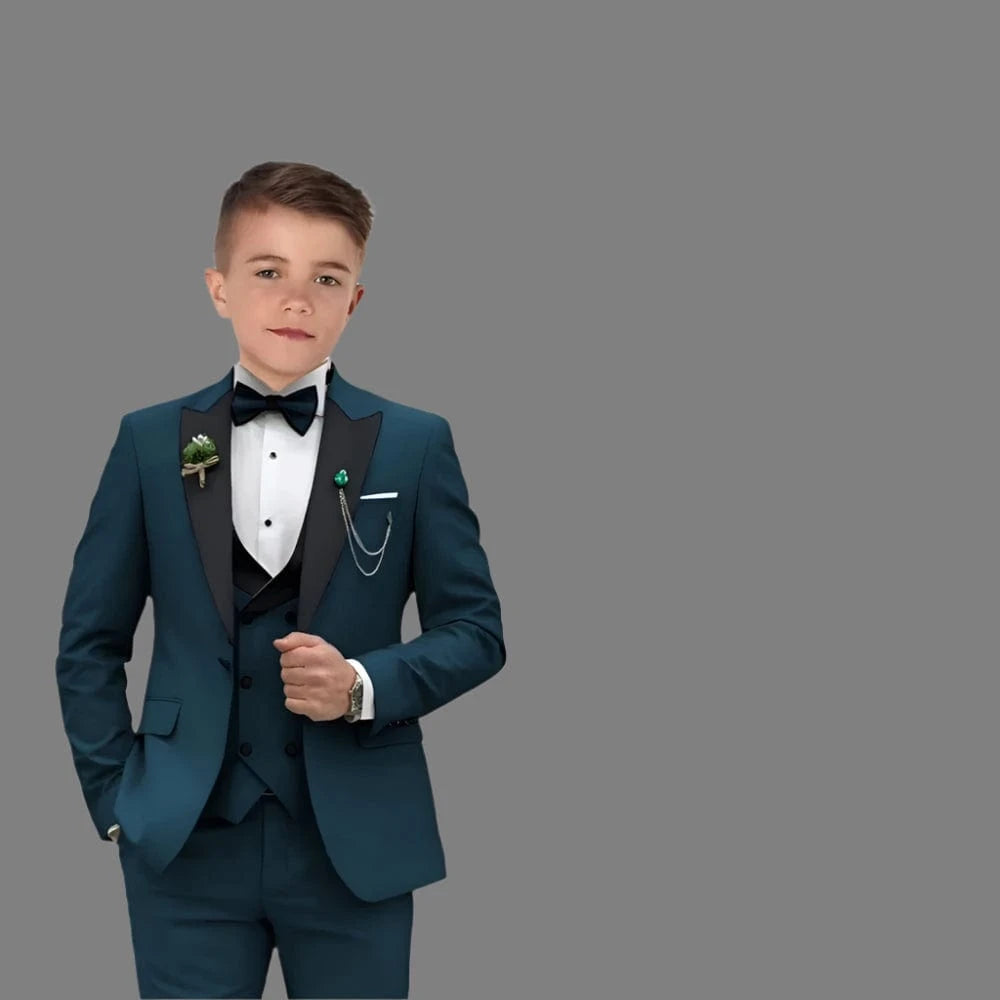 Aqua / 3T Boys Formal Tuxedo Set