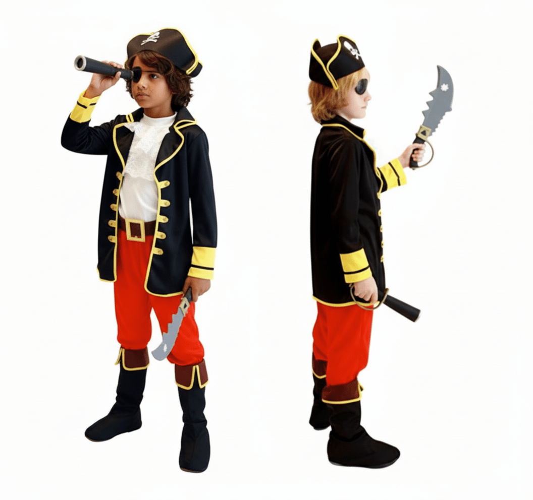 Boys' Pirate Costume Set