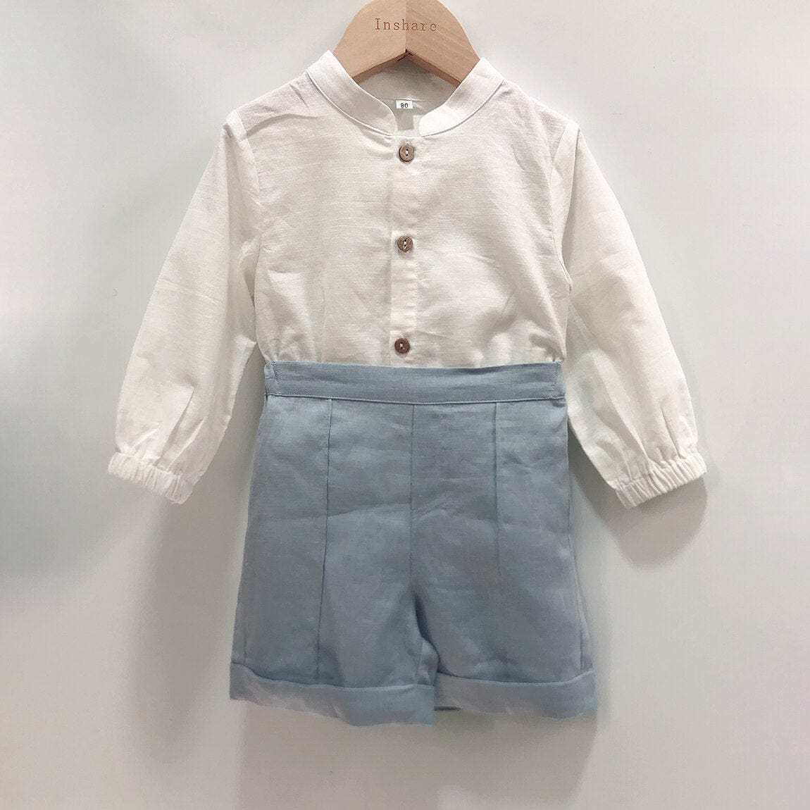 Boys Pure Linen 3Pcs