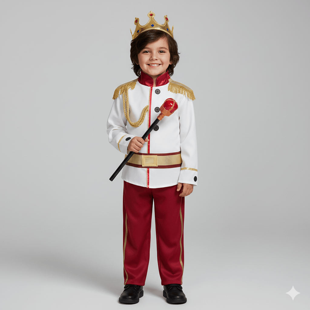 Boys Royal Prince Costume Set