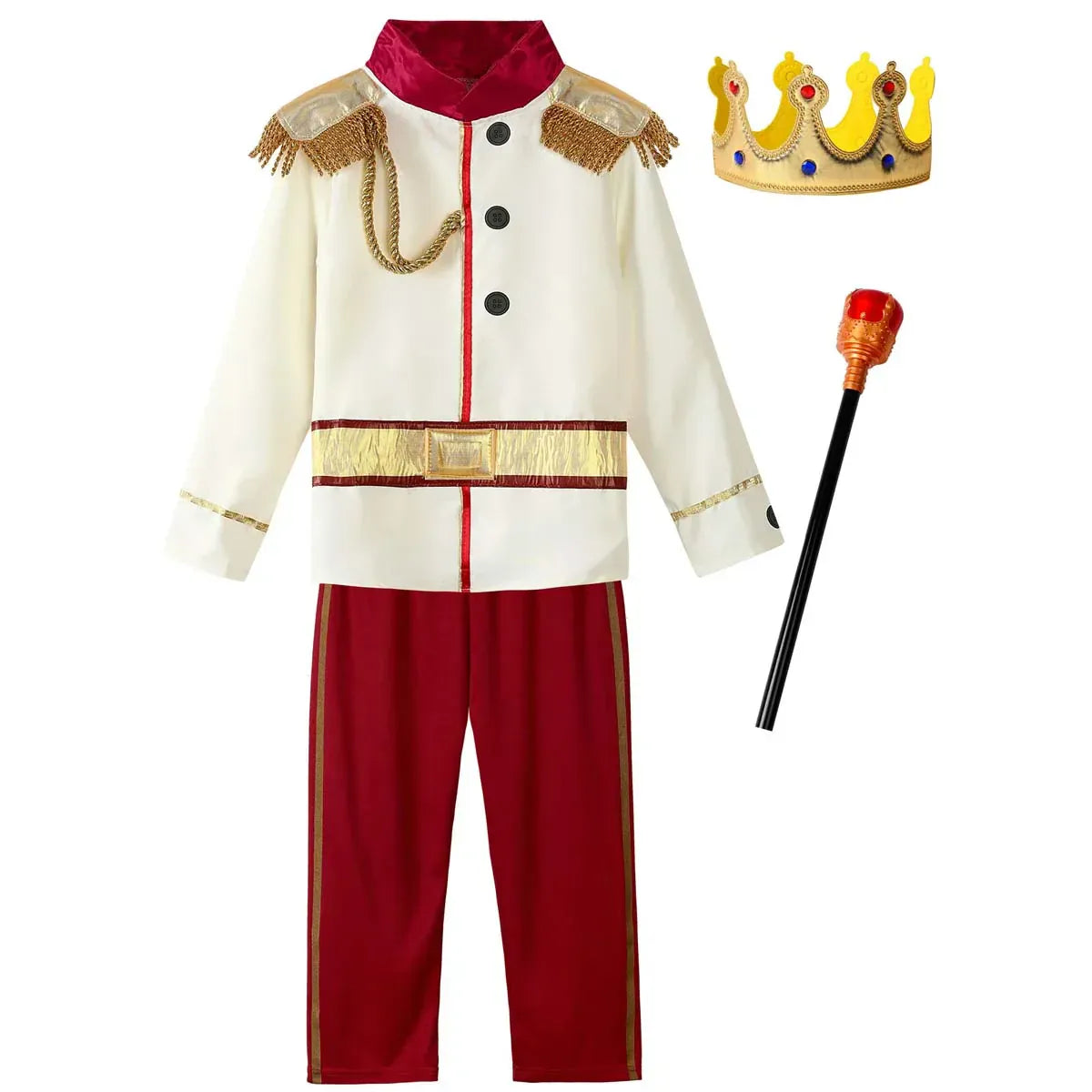 Prince / 3-4T / Prince Boys Royal Prince Costume Set