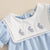 Bunny Embroidery Short Sleeve Bodysuit