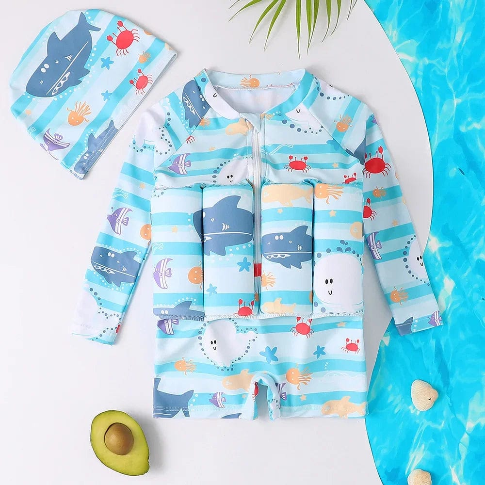 F22450BL / 12-18M (Tag 90) Buoyancy Swimsuit