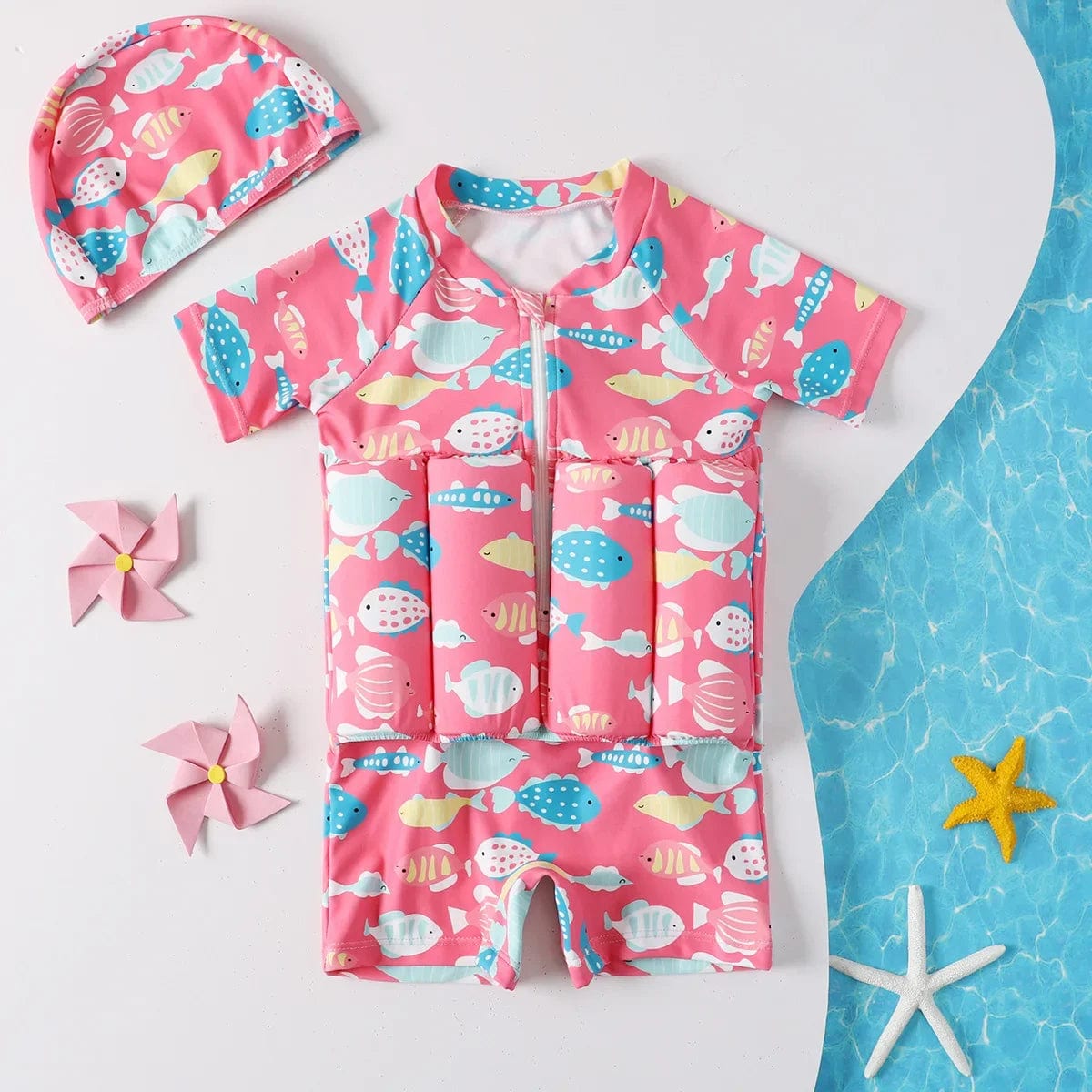 F22451P / 12-18M (Tag 90) Buoyancy Swimsuit